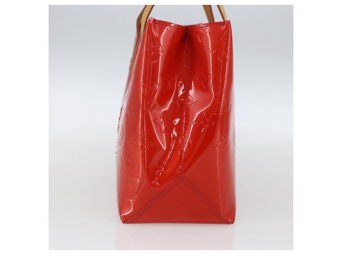 Borsa Reade Monogram Vernis PM di Louis Vuitton Rosso - vista 3