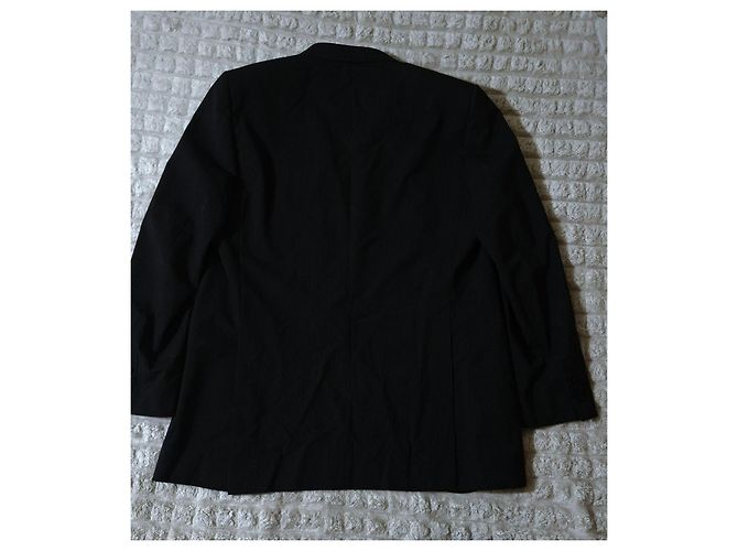 Autre Marque Completo giacca e pantaloni gessati Luca D'Altieri Nero Grigio - vista 10