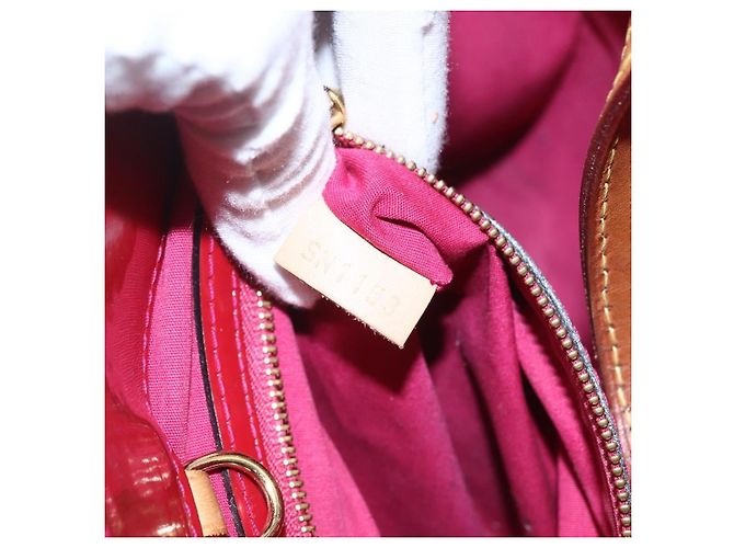 Borsa a mano Catalina Monogram Vernis BB Louis Vuitton Rosa - vista 6