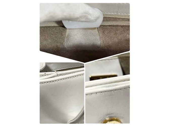 Gucci Leather Handbag White - view 13