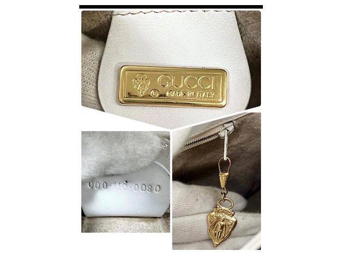 Gucci Leather Handbag White - view 14