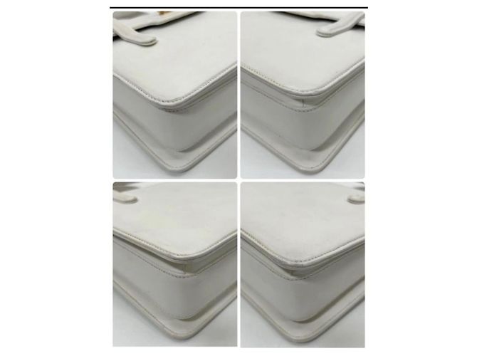 Gucci Leather Handbag White - view 7