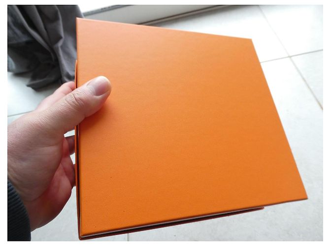 Hermès box for mini Kelly 2 handbag complete number 68 Orange - view 6