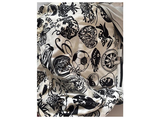 Borsa a spalla Gucci grande in pelle bianca Bianco - vista 16