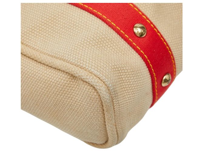 Borsa tote Antigua Cabas MM Louis Vuitton Rosso Beige - vista 5