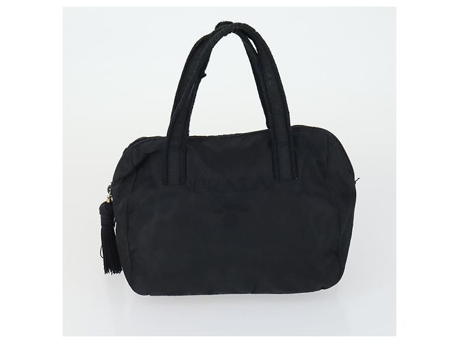 PRADA Borsa a Spalla Nylon 3 Set Nero Blu Navy Kaki Auth 165123 Cachi - vista 16