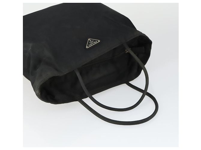 PRADA Borsa a Spalla Nylon 3 Set Nero Blu Navy Kaki Auth 165123 Cachi - vista 5