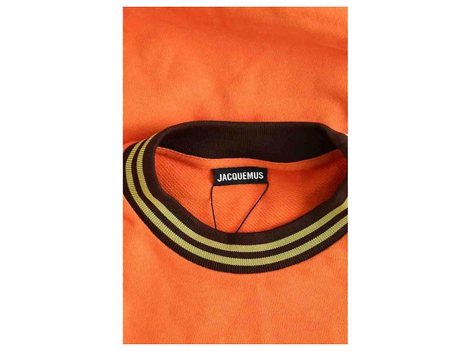 Jacquemus Pull orange - vue 5