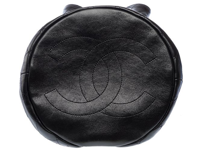 Borsa CHANEL in Lana Blu Marino - 103259 Blu navy - vista 10