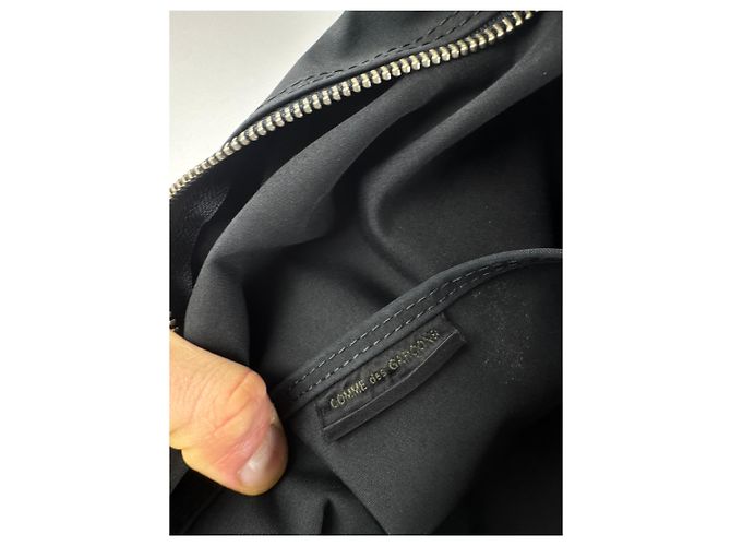 Comme Des Garcons Vintage Comme Des Garçons 2Way Handtasche Schwarz - Ansicht 4