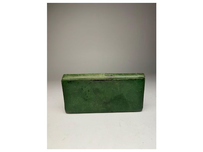 Vintage Givenchy Leather Wallet Green - view 10