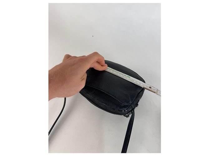 Vintage Givenchy 4G Leder Umhängetasche / Schultertasche Schwarz - Ansicht 12