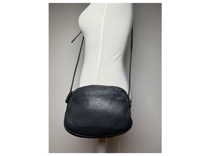 Vintage Givenchy 4G Leder Umhängetasche / Schultertasche Schwarz - Ansicht 15