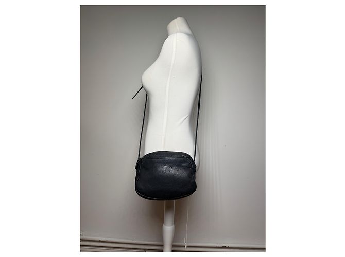 Vintage Givenchy 4G Leder Umhängetasche / Schultertasche Schwarz - Ansicht 5