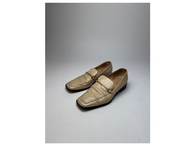 Mocassino Gucci Horsebit Vintage Beige EU36 - vista 3