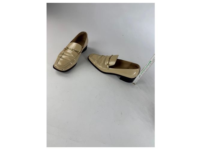 Mocassino Gucci Horsebit Vintage Beige EU36 - vista 9