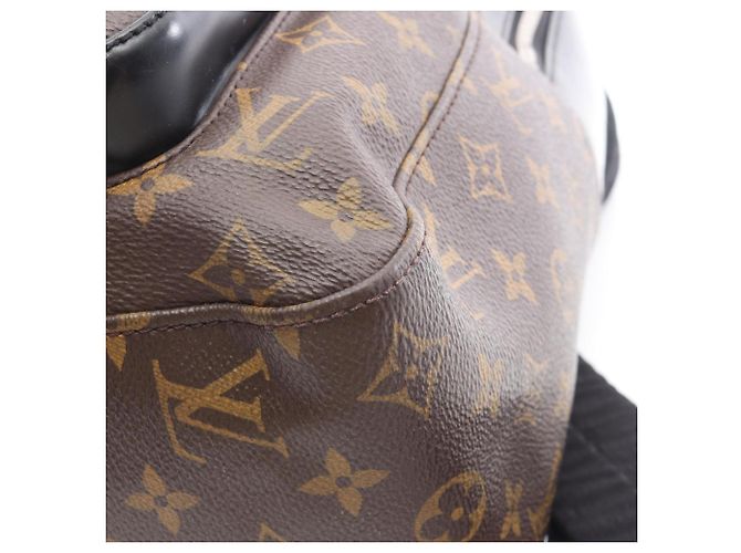 Zaino Josh Louis Vuitton Marrone Nero Monogramma - vista 10