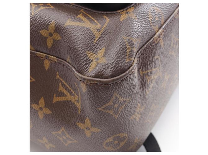 Zaino Josh Louis Vuitton Marrone Nero Monogramma - vista 11