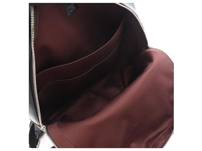 Zaino Josh Louis Vuitton Marrone Nero Monogramma - vista 3