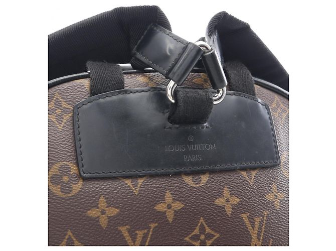 Zaino Josh Louis Vuitton Marrone Nero Monogramma - vista 6