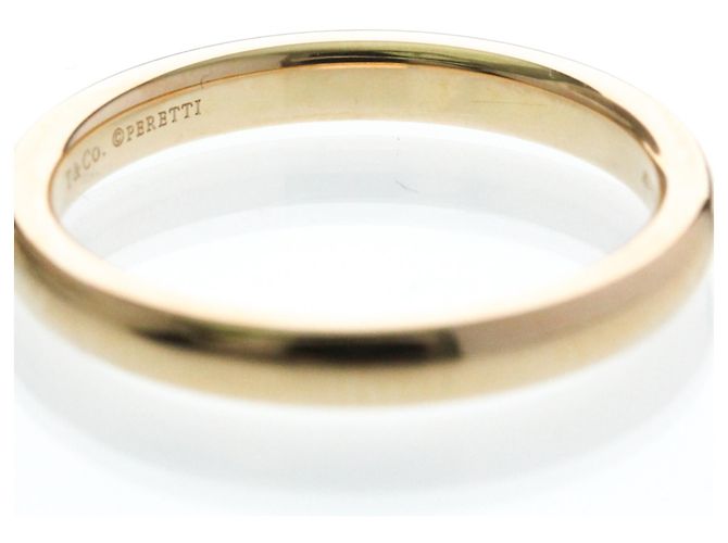 Tiffany & Co Anel de casamento em ouro rosa 18K Tiffany Dourado - vista 4