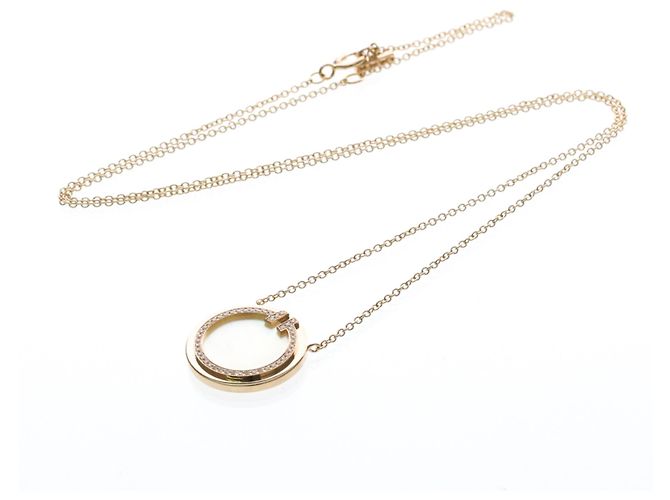 Tiffany & Co Collana Tiffany TTWO Circle con Diamanti D'oro - vista 13
