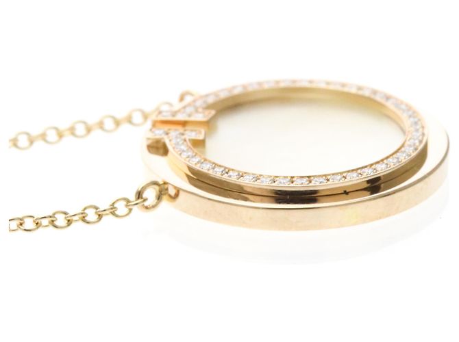 Tiffany & Co Collana Tiffany TTWO Circle con Diamanti D'oro - vista 4