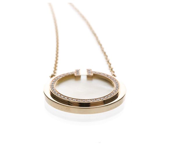 Tiffany & Co Collana Tiffany TTWO Circle con Diamanti D'oro - vista 5