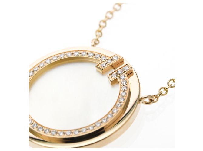 Tiffany & Co Collana Tiffany TTWO Circle con Diamanti D'oro - vista 7