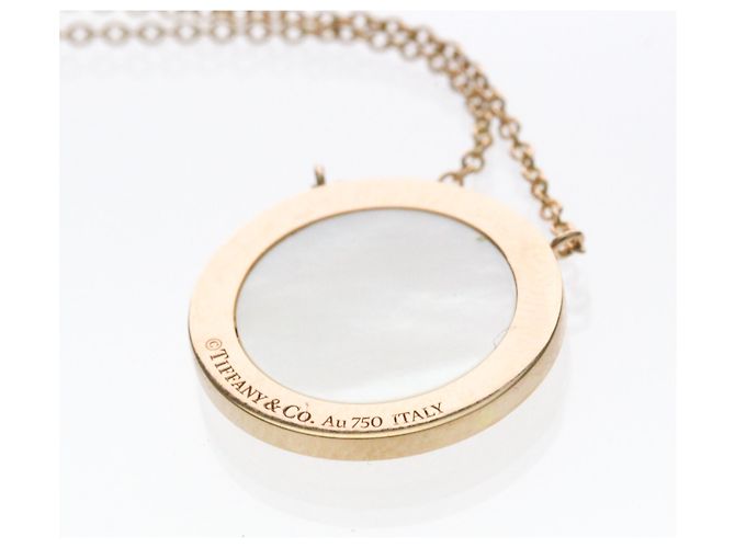 Tiffany & Co Collana Tiffany TTWO Circle con Diamanti D'oro - vista 8