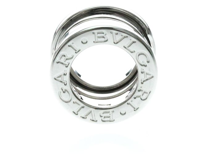 Bulgari Collar Péndulo Bvlgari B.zero1 en Oro Blanco Plata - vista 3