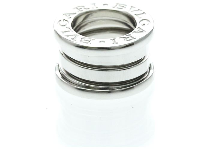 Bulgari Collar Péndulo Bvlgari B.zero1 en Oro Blanco Plata - vista 4
