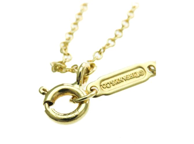 Tiffany & Co Collana Pendente Infinity in Oro Giallo 18K Tiffany D'oro - vista 11
