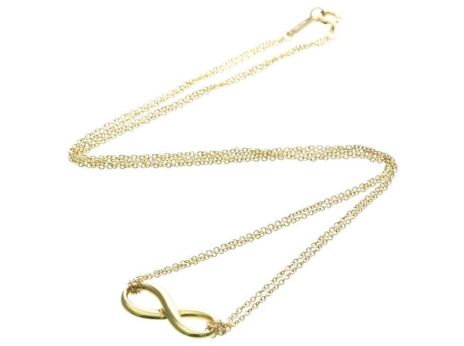 Tiffany & Co Collana Pendente Infinity in Oro Giallo 18K Tiffany D'oro - vista 12