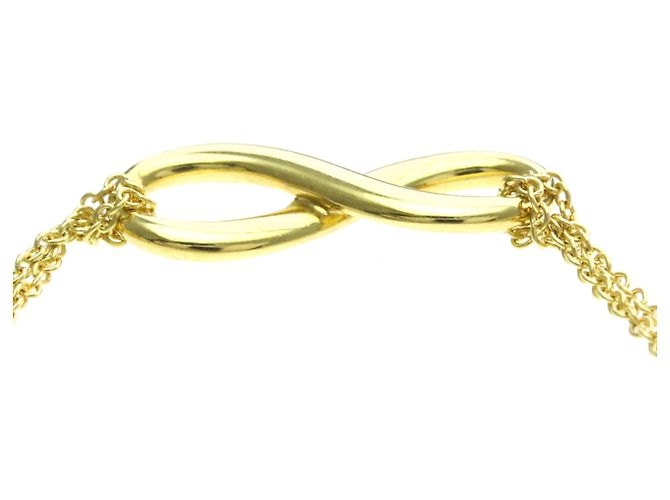 Tiffany & Co Collana Pendente Infinity in Oro Giallo 18K Tiffany D'oro - vista 7