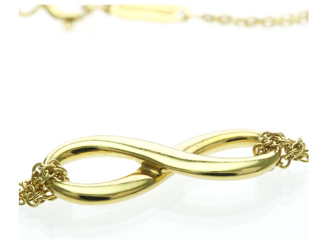 Tiffany & Co Collana Pendente Infinity in Oro Giallo 18K Tiffany D'oro - vista 8