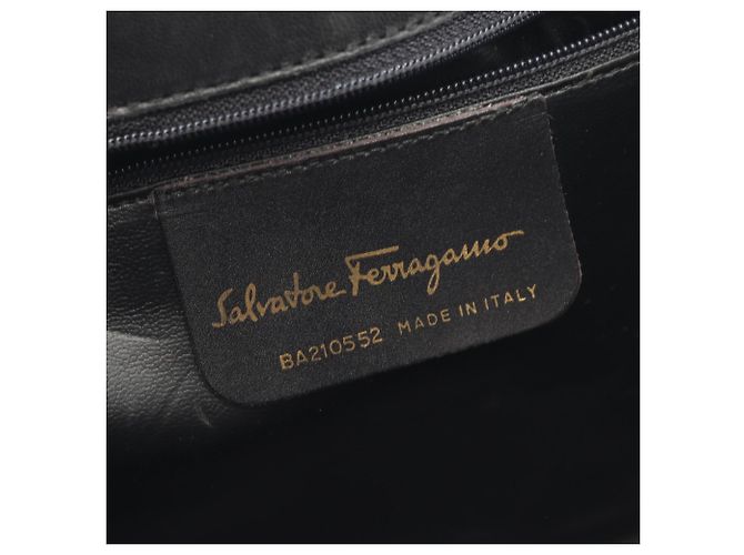 Borsa a Spalla Vara di Salvatore Ferragamo Nero - vista 4