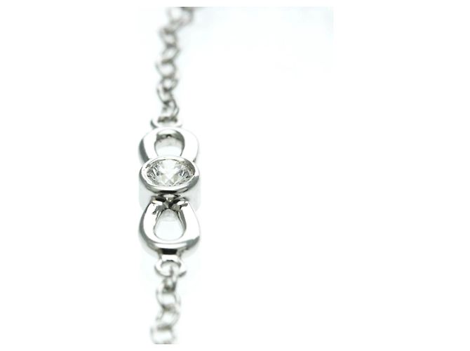 Tiffany & Co Bracciale in diamante Tiffany Ribbon Argento - vista 5