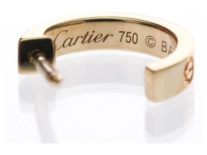 Pendientes de media aro Baby Love de Cartier Dorado - vista 11