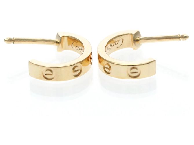 Pendientes de media aro Baby Love de Cartier Dorado - vista 4