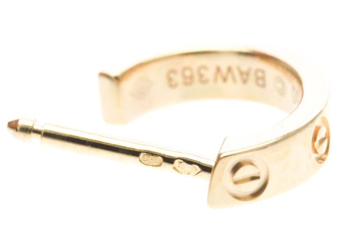 Pendientes de media aro Baby Love de Cartier Dorado - vista 7