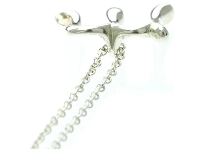 Tiffany & Co Collana in Argento Tiffany Lettera "M" - vista 6