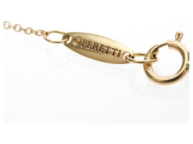 Tiffany & Co Collana Extra Mini Open Heart Tiffany in Oro Rosa
 D'oro - vista 12