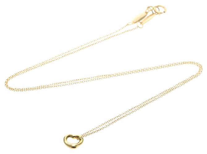 Tiffany & Co Collana Extra Mini Open Heart Tiffany in Oro Rosa
 D'oro - vista 14