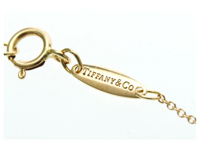 Tiffany & Co Collana Extra Mini Cuore Aperto Tiffany D'oro - vista 11