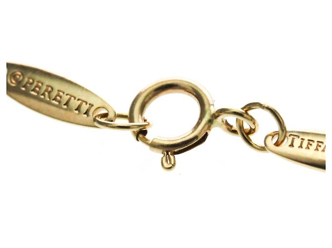 Tiffany & Co Collana Extra Mini Cuore Aperto Tiffany D'oro - vista 13