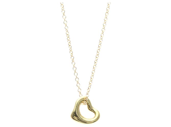 Tiffany & Co Collana Extra Mini Cuore Aperto Tiffany D'oro - vista 2