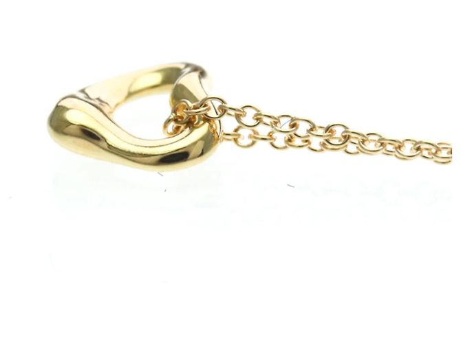Tiffany & Co Collana Extra Mini Cuore Aperto Tiffany D'oro - vista 3