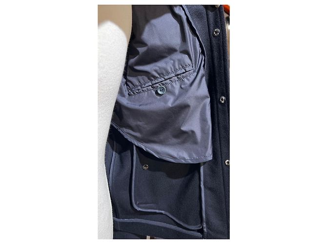 Giacca Herno in lana e cashmere blu navy Blu scuro - vista 6