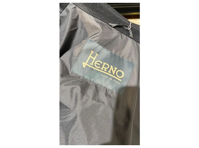 Giacca Herno in lana e cashmere blu navy Blu scuro - vista 8
